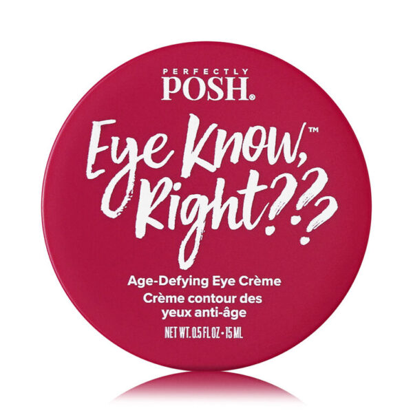 Eye Know, Right? Age-Defying Eye Creme